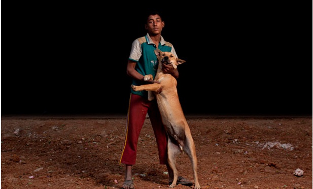 niños huerfanos adoptan perros 6