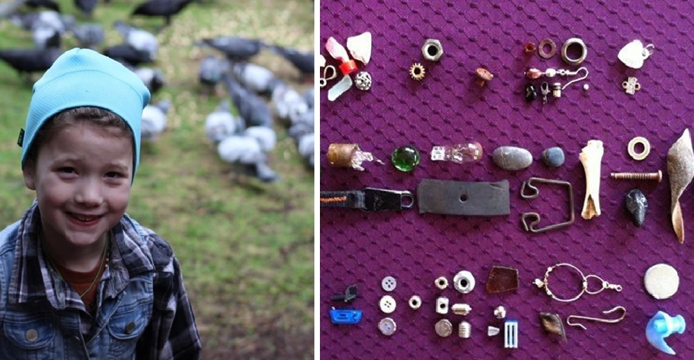 A lo largo de los años una niña no ha parado de recibir curiosos regalos de los cuervos A lo largo de los años una niña no ha parado de recibir curiosos regalos de los cuervos