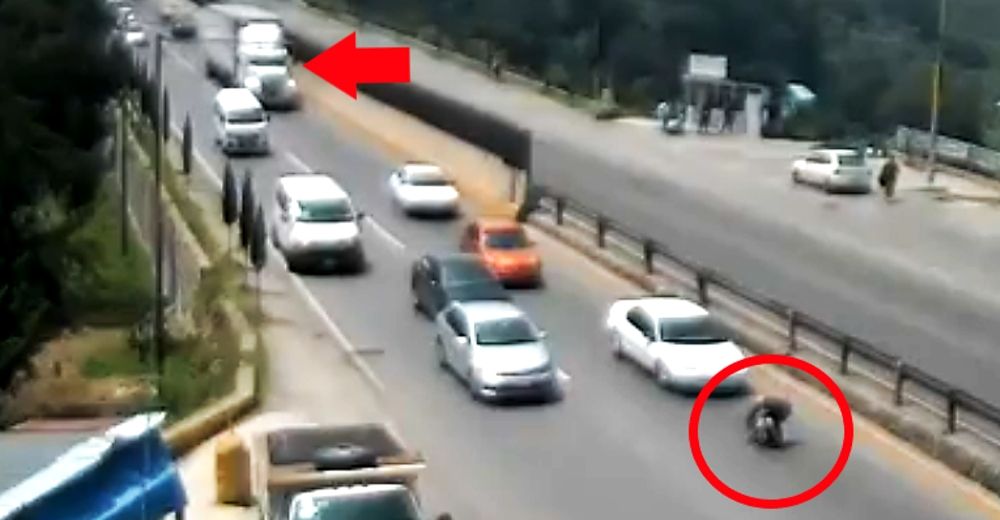 Un hombre quiso rescatar a un perro en la carretera sin pensar que causaría un terrible accidente Un hombre quiso rescatar a un perro en la carretera sin pensar que causaría un terrible accidente