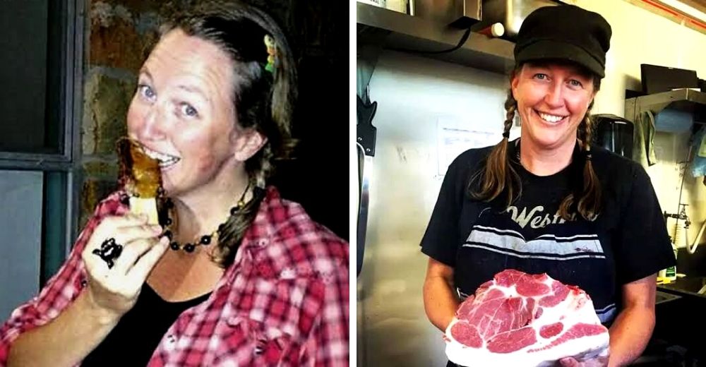 Mujer prueba una hamburguesa tras 20 años de ser vegetariana y su reacción causa polémica Mujer prueba una hamburguesa tras 20 años de ser vegetariana y su reacción causa polémica