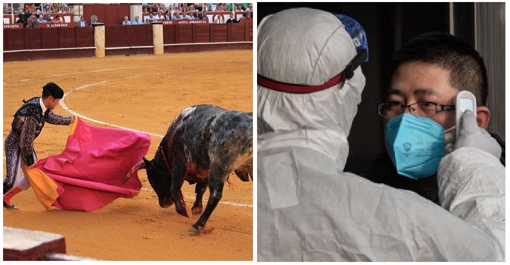 El coronavirus obliga a los organizadores de las corridas de toros a suspenderlas